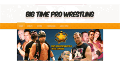 Desktop Screenshot of bigtimeprowrestling.ca